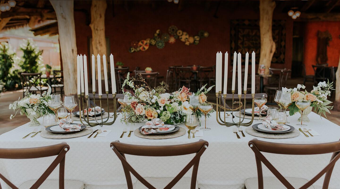 Formal set table