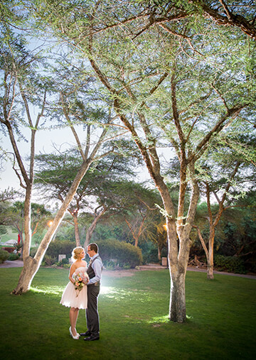 couple at harusi lawn