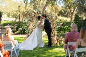 Couple at alter at Harusi Lawn