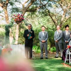 groom waiting